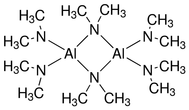 Tris(dimethylamino)aluminum Chemical Structure